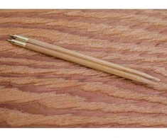 Seeknit Ka58776 mezgimo virbalų antgaliai, bambukas, smėlio spalvos, 10 cm, 9 mm, sriegio dydis M4, 2 vnt.