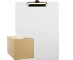 Segtuvas su spaustuku, A4 formato, baltas, 10 vnt.