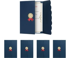 Sertifikatų aplankas A4 sertifikatų aplankas su 5 įmauėmis sertifikatų laikiklis apsauginis viršelis kartoninis sertifikatų popieriaus aplankas diplomo dokumento sertifikato viršelis popierinis sertifikatų aplankas