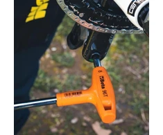 Šešiakampis raktas su rankena Beta 96t, 4.5 mm, chromuotas