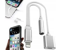 Setty Tx1 adapteris mini jack 3,5 mm laidas į lightning iphone 12 13 14 pro