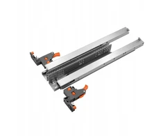 Sevroll 3d apatinio montavimo bėgelis stalčiams 500 mm tylus uždarymas 40 kg
