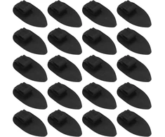 Sg Store 20 dalių automobilio grindų kilimėlių spaustukų atsarginės plastikinės grindų kilimėlių tvirtinimo spaustukai neslystantys sagties kilimėlių spaustukų laikikliai automobiliui, visureigiui, sunkvežimiui, keturračiui