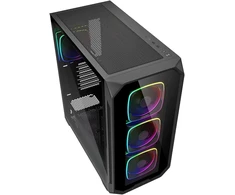 Sharkoon Ak5g Rgb Juodas, Atx kompiuterio korpusas