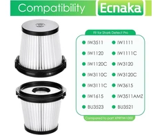 Sharp 6 vnt. Filtrai dulkių siurbliui Shark Detect Pro Iw3611/iw1611/bu1120