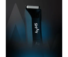Shav 2™ atsarginis skustuvo peiliukas - Cutfree™ intymus skustuvas vyrams, šlapio/sauso plaukų kirpiklis su keičiamu keraminiu peiliuko moduliu, kūno priežiūros priemonė intymioms vietoms ir kūno plaukams, vyriškas skustuvas