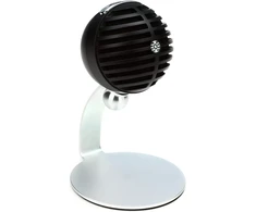 Shure Mv5c namų biuro mikrofonas, konferencinis mikrofonas, skirtas Mac ir Pc, patvarus ir nešiojamas dizainas, greitas ir paprastas nustatymas, veikia su team, zoom ir kitomis programomis - juodas (mv5c - Usb)