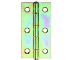 Siauras vyris 70 x 35 mm / 20 vnt. paviršius: galvanizuotas geltonai
