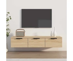 Sieninė spintelė, ąžuolo, 102x30x20cm, apdirbta mediena