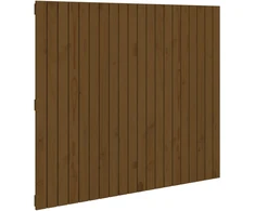 Lova Sieninis galvūgalis, medaus rudas, 127,5x3x110cm, pušis