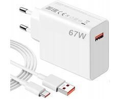 Sieninis Usb-c 67w įkroviklis Eu kištukas Super greitas įkrovimas Usb-c