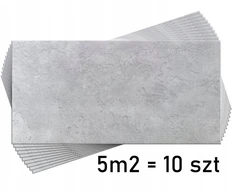 Sienų paneliai Beton Architektoniczny Tynk 100x50cm 0,5m2 6914xl - 10 vnt.