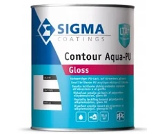 Sigma Contour Aqua Pu Gloss Emalė Bazė Zn 1l