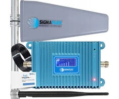 Signaflex Gsm signal booster kit: amplifier, 23 Dbi directional antena, 10m cable
