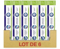 Signal - Extra Fresh and Intense dantų pasta - 12 valandų gaivaus kvapo - itin ilgai išliekanti - 96% natūralios kilmės ingredientų (6 x 75ml)
