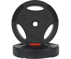 Signature Fitness vinilinės standartinės 1" svorio plokštės jėgos treniruotėms ir sunkumų kilnojimui, 4,5kg pora