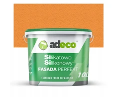 Silikatinis silikoninis fasadinis dažas fasadui, spalva 2-5-6 oranžinė, 10 l