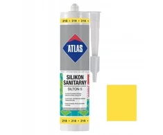Silikonas 280 ml Atlas, spalva 218 Citrininė