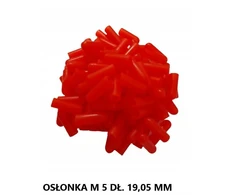 Silikoninė apsauga M 5, ilgis 19,05 mm, 1000 vnt.