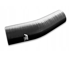 Silikoninė redukcinė alkūnė 23' 45/57mm Juoda