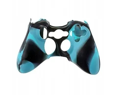 Silikoninis dėklas XBOX 360 pulteliui - mėlynai juodas