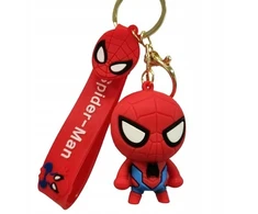 Silikoninis raktų pakabukas Spider-man su pakabuku