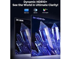 Silkland 10k 8k Hdmi 2.1 kabelis 5 m, sertifikuotas Hdmi® kabelis 48 Gbps, Ps5 Hdmi kabelis 4k @ 120hz 2k @ 240hz, Earc, Dts:x, Dolby Atmos, Hdr10, Hdcp2.3, skirtas Ps5/hdtv/blu-ray/projektoriui/garso juostai/nešiojamam kompiuteriui/switch