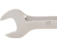 Silverline 783122 raktas su terkšle, fiksuota galvutė, 17 mm