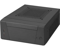 Silverstone Milo Mini-itx Dėklas su Vesa tvirtinimu, Juodas