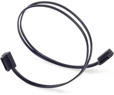 Silverstone Technology Cp11b-300 300mm itin plonas 6 Gb/s šoninis 90 laipsnių Sata kabelis su specialiomis žemo profilio jungtimis Sst-cp11b-300