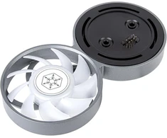 Silverstone Technology Imf70 Argb Sst-imf70-argb 70 mm ventiliatoriaus rinkinys, skirtas Icemist serijos „viskas viename“ skysčio aušintuvams atnaujinti