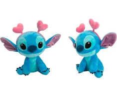 Simba Toys Simba 6315870193 Disney Stitch Love 25 cm pliušinis žaislas, tinkamas nuo pirmųjų gyvenimo mėnesių, mėlynas