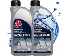 Sintetinė variklio alyva Millers Oils Xf Premium C2 C3 Tech Dft 5w30 2x1l