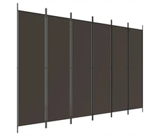 Plakatas Širmas, 6 dalių, ruda, 300x200cm, audinys, sulankstomas