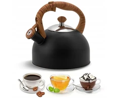 Šiuolaikinis plieno virdulys su švilpuku 2,5 l indukcinis Edenberg 1438 promo