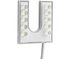 Siuvimo mašina Siuvimo mašinos šviesos juosta, lanksti usb siuvimo lemputė su 10 led jungčių, ryški daugiafunkcinė led darbo lemputė su magnetiniu pagrindu tekinimo staklėms