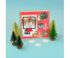 Sizzix 663413 Christmas Elements by Lisa Jones Cutting Dies, įvairiaspalvis, vienas dydis