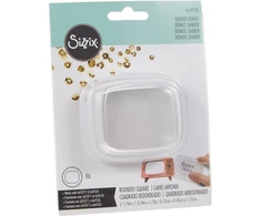 Sizzix Making Essential Shaker kupolai užapvalintas kvadratas, 2 1/4" x 1 3/4", 664920, plastikas, įvairiaspalvis, vienas dydis