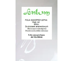 Skaidri lipni A4 folija rašaliniams spausdintuvams, 10 lapelių