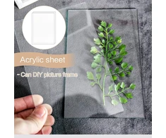 Nuotraukų rėmelis Skaidrūs akrilo lakštai akrilo lakštai akrilo stiklas 180 x 130 x 27 mm plastikinė plokštė skaidraus organinio stiklo pakaitinės plokštės nuotraukų rėmeliams stiklo pakaitimo pakuotė iš 15