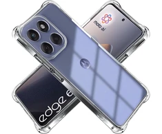 Skaidrus dėklas Motorola Moto Edge 60 Fusion, minkštas silikonas