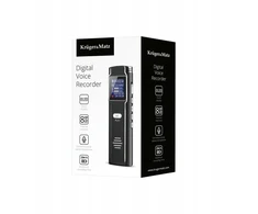 Skaitmeninis diktofonas Kruger&amp;matz 8gb oled km0286 daugiakryptis mikrofonas
