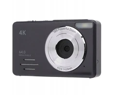 Skaitmeninis fotoaparatas 4k 64 mp su 18x skaitmeniniu priartinimu automatinis 55