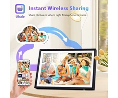 Skaitmeninis nuotraukų rėmelis 10.1" Wifi 32gb, lietimui jautrus ekranas