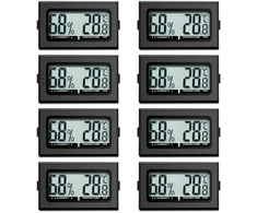 Skaitmeninis termometras vidaus higrometras mini higrometras termometras vidaus ropliams skaitmeninis higrometras biurui, virtuvei, lcd termometras inkubatorius, termometras šiltnamiui (8)