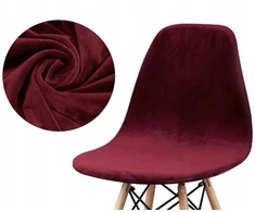 Skandinaviškas kėdės užvalkalas, Premium velvetas, elastingas