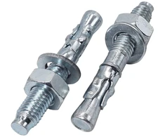 Skir'co pleištiniai inkarai, m10 x 70 mm, metaliniai kaiščiai, inkariniai varžtai, mūro tvirtinimo elementai, betono išsiplėtimo inkarai, 35 vnt.
