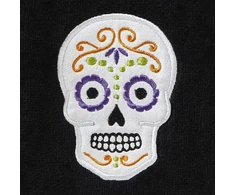 Rankšluostis Skl Home Sugar Skull rankšluosčių rinkinys, juodas, 2 vnt.
