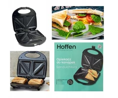 Skrudintuvas sumuštinių keptuvas Hoffen 750 W skrudinimui
