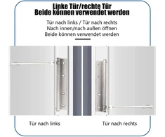 Skyjoy® durų pritraukėjas, nerūdijančio plieno durų pritraukėjas, reguliuojamas spyruoklinis durų pritraukėjas lauko, vidaus durims, sodo vartams, tinklelio durims, priekinėms durims, sidabrinis